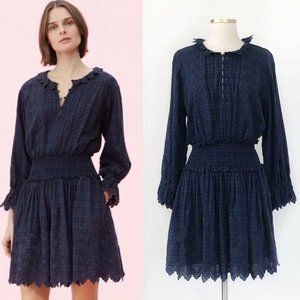 Rebecca Taylor La Vie Embroidered Voile Dress NWT